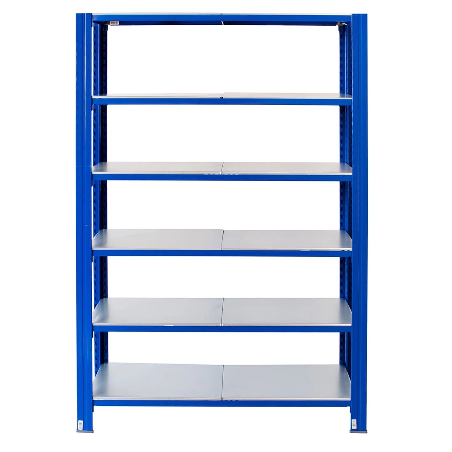Ar Shelving T Profile Steckregal Blau & Verzinkt 250x120x50 cm 6 Böden 180 günstig online kaufen