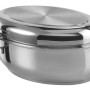 GSW Edelstahl Multibräter oval 38 cm mit Deckel. Glänzender Bräter für alle Herdarten, auch Induktion. Robustes Kochgeschirr.