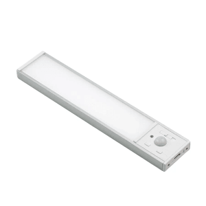 LUXULA LED Unterbauleuchte Akku CCT Warm -Kaltweiß Dimmbar Magnetische Schrankleuchte mit Bewegungsmelder Kabellos Küchenleiste Silber 20cm USB-C