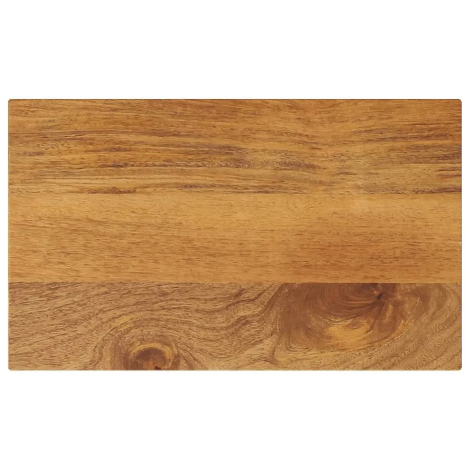 vidaXL Tischplatte 50x40x2,5 cm Rechteckig Massivholz Mango 371575