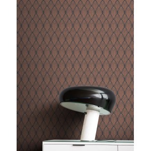 Newroom Vliestapete Mealla Glitzer Barock FSC®