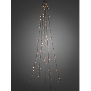 Konstsmide LED Baummantel mit 200 bernsteinfarbenen LEDs für den Innenbereich.