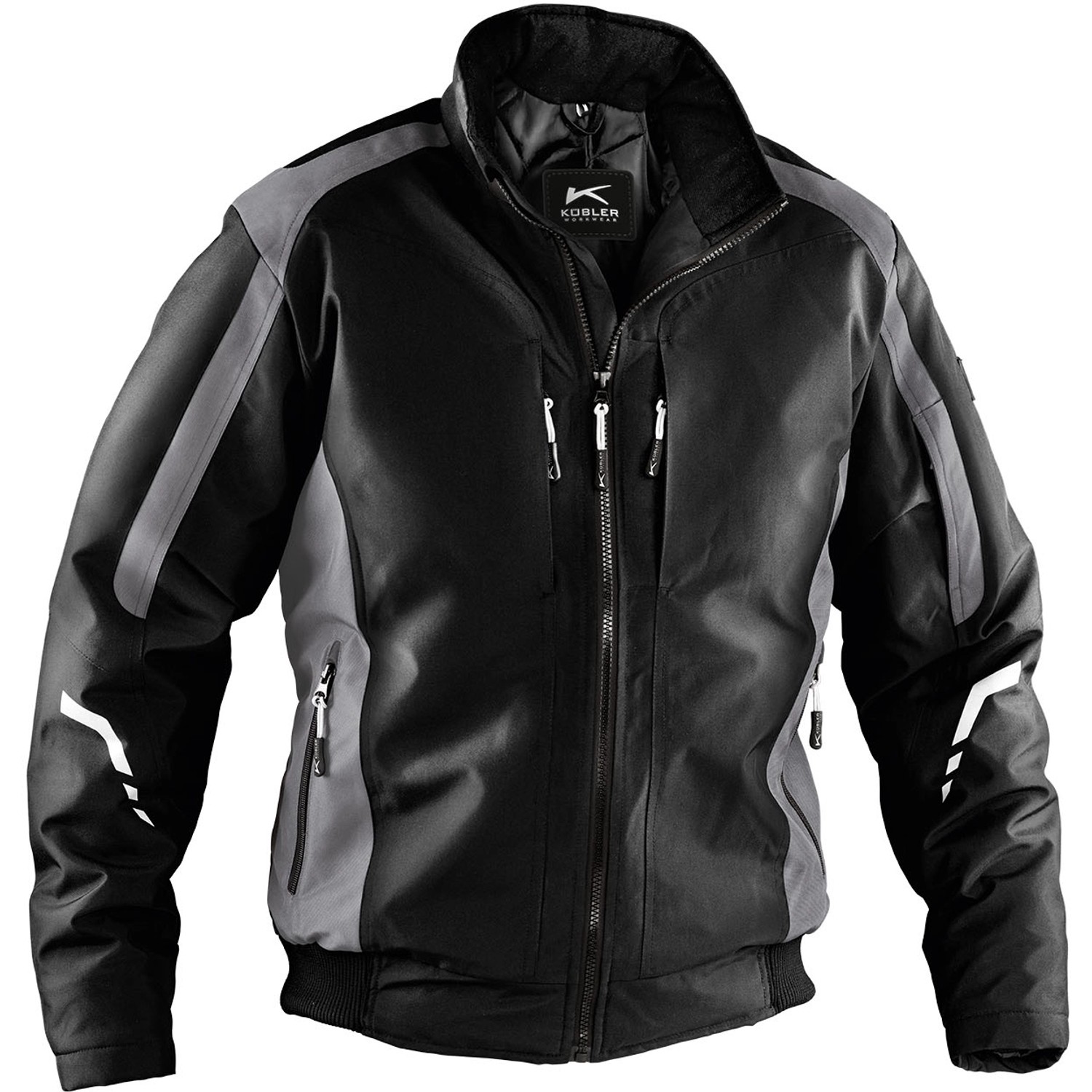 Kübler Workwear Wetterbundjacke Schwarz/Anthrazit Gr. XL