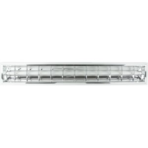Weiße REV Ritter LED-Deckenleuchte ProfiLine, 122cm, 2260lm, 4000K. Ideal als Büroleuchte.