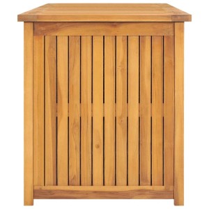 VidaXL Gartenbox aus Teakholz, 175x50x55 cm, ideal zur Aufbewahrung im Garten.