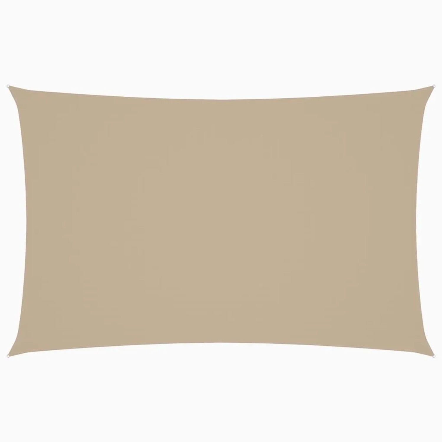 vidaXL Sonnensegel Oxford-Gewebe Rechteckig 2x4,5 m Beige 135148