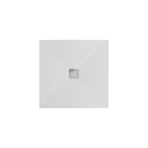 Schulte Duschwanne ExpressPlus Extraflach Quadrat 80 cm x 80 cm Weiß
