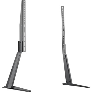Schwaiger LED TV Standfuß, neigbar, bis 50kg, schwarz, für Flachbildschirme.