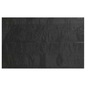 Schwarze Furnicato Solar Poolfolie, 10x5 m, 200 Mikrometer PE Folie für Poolüberdachung.