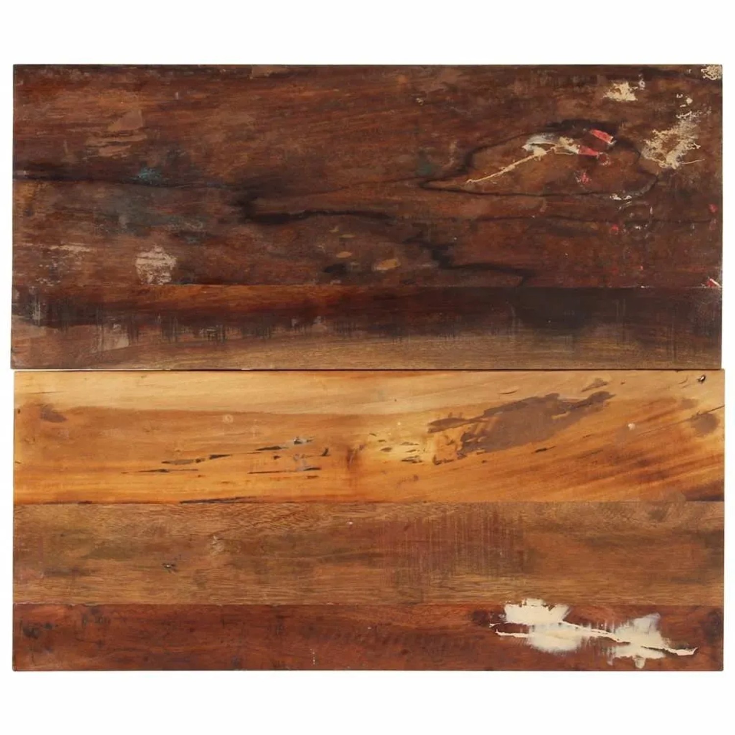 vidaXL Tischplatte Rechteckig 60x70 cm 15-16 mm Altholz Massiv 286042