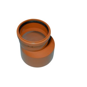 Marley KG-Rohr Reduzierung DN 160/110 für den Übergang zwischen Kanalgrundrohren.