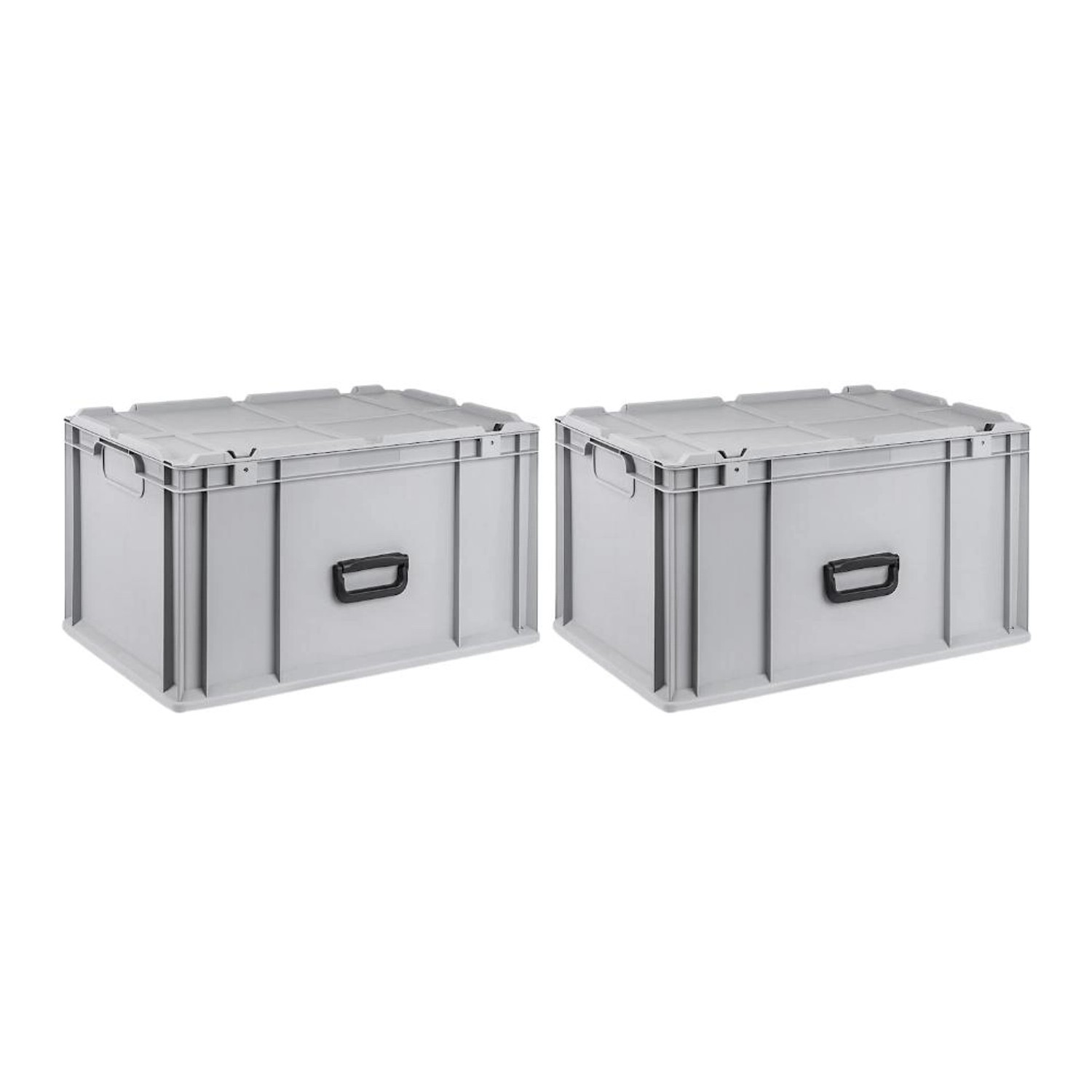 SuperSparSet 2 x Eurobox NextGen Portable HxBxT 33,5 x 40 x 60 cm 65 Liter Eurobehälter Transportbox Transportbehälter S...