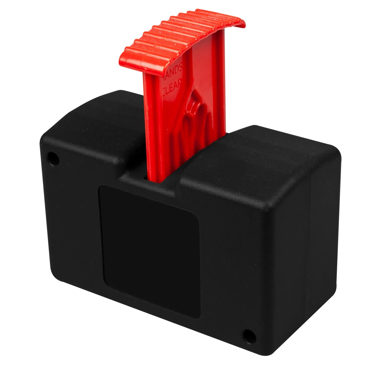 Windhager Wühlmausfalle Track & Catch, eine Falle für Wühlmäuse mit rotem Auslöser.