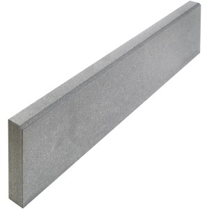 Randstein Vero, silbergrau, 100x25x6 cm, für moderne Gartengestaltung und Einfassungen.