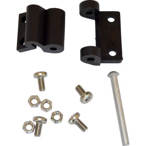 Juliana Kunststoffscharniere für Gewächshaus, Ersatzteil-Set mit Schrauben und Muttern.