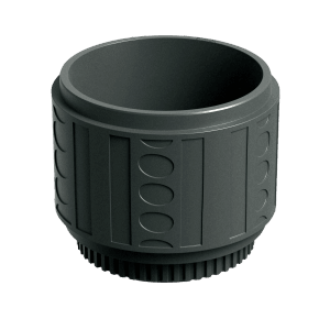 Prosperplast Blumentopf Folka Ø 40 cm x 32 cm Charcoal