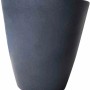 Siena Garden Pflanzgefäß Bilbao, anthrazitfarbener Blumentopf mit Steinoptik, Ø 40 cm.