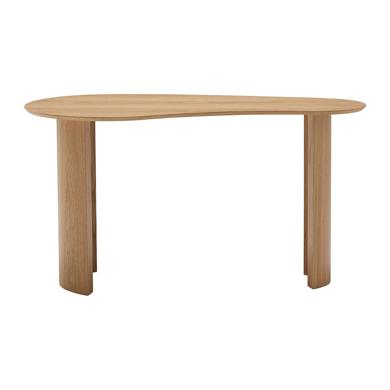 Vente-unique Schreibtisch Alvarys Naturfarben Hell 140 cm