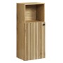 Trendteam Standschrank Pure Bliss in Artisan Eiche mit gefrästen Rillen, Bad-Standregal.
