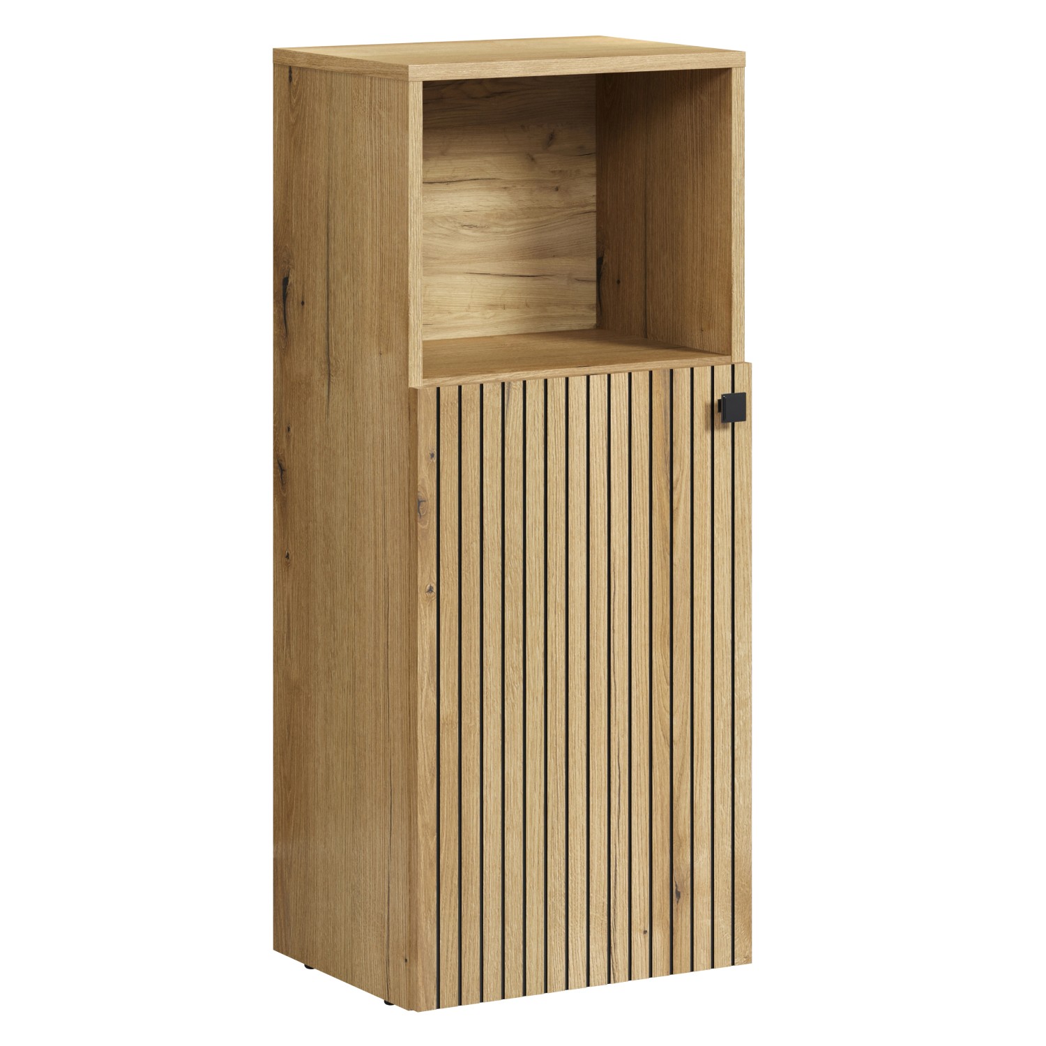 Trendteam Standschrank Pure Bliss mit Gefrästen Rillen Artisan Eiche 40 cm FSC®