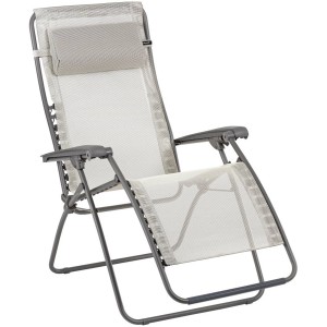 Lafuma Relaxsessel RSXA CLIP Batyline® Seigle II, Gartenstuhl mit verstellbarer Liegeposition.