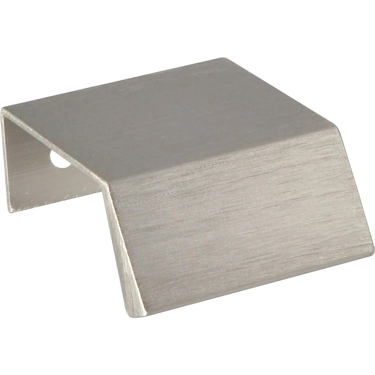 Furnipart Griffleiste Bench La 20 mm Breite 40 mm Aluminium Edelstahl Matt Gebürstet