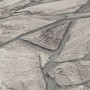 Graue A.S. Création Vliestapete mit detailgetreuer Bruchsteinmauer-Optik für Innenräume.
