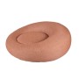 Aufblasbares Best Daybed Rondo in Terracotta, rundes Lounge-Bett für den Garten.