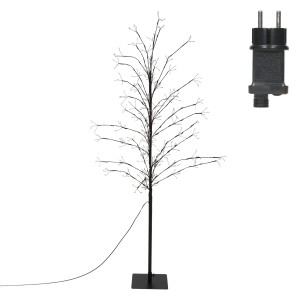 LED-Baum 150cm mit 360 warmweißen LEDs, Lichterbaum mit Timer für Innen und Außen.