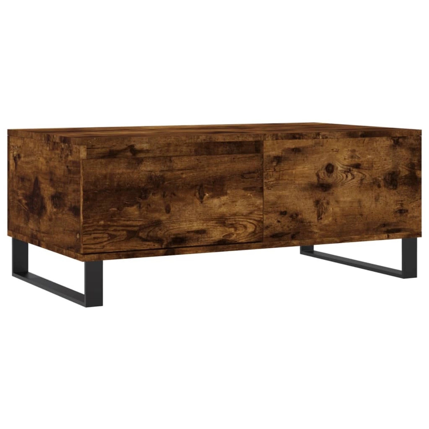 vidaXL Couchtisch Räuchereiche 90x50x36,5 cm Holzwerkstoff 830817 günstig online kaufen