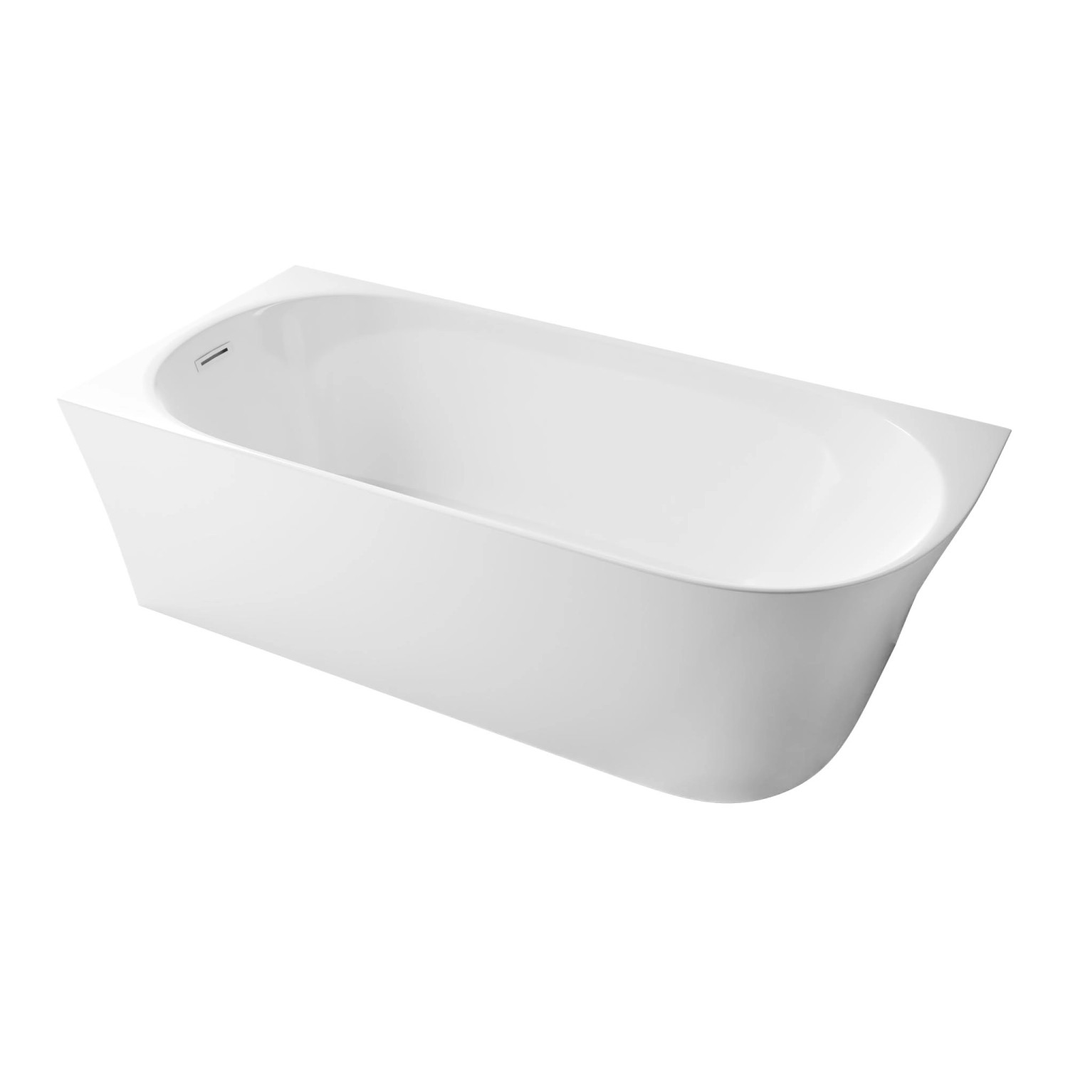 Bernstein Freistehende Badewanne NORA CORNER Acryl Weiß 170x80 Einbau Links günstig online kaufen