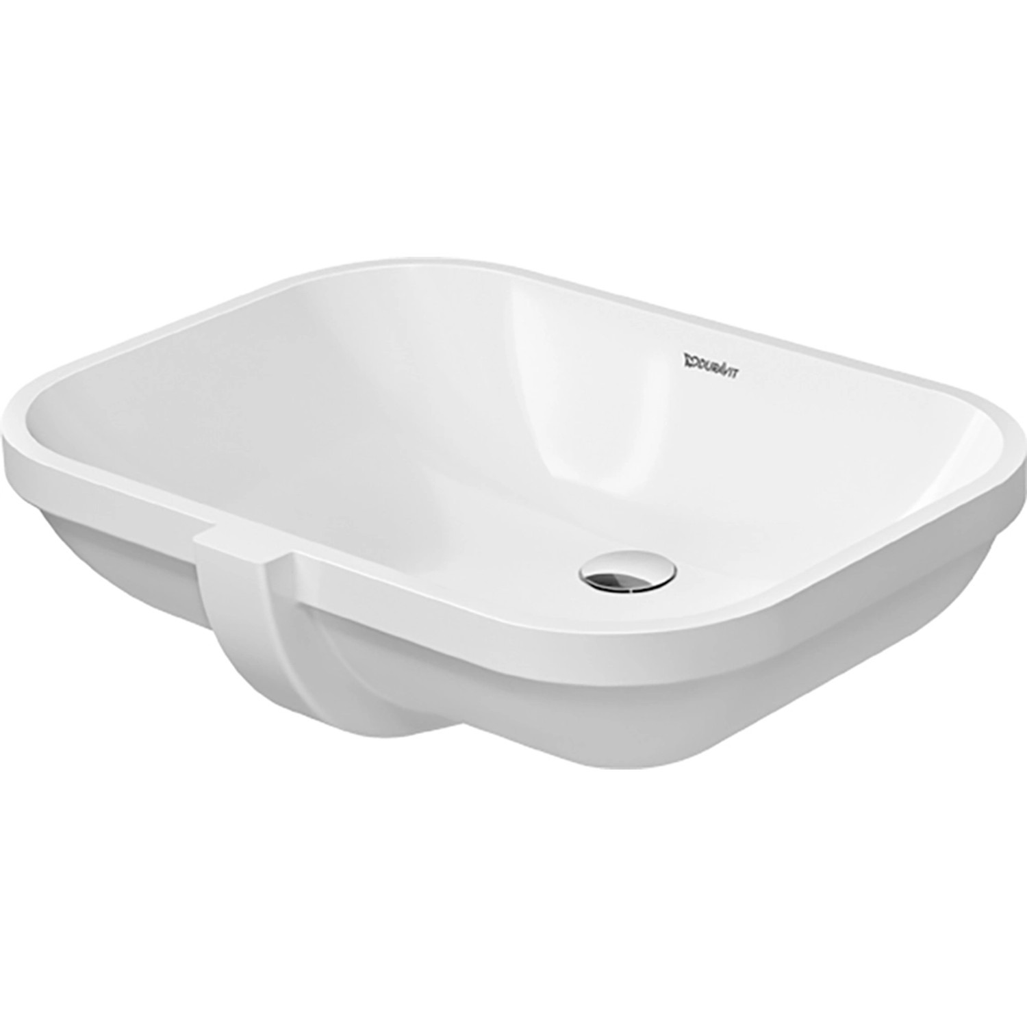 Duravit Einbauwaschbecken D-Code 59 cm mit Überlauf