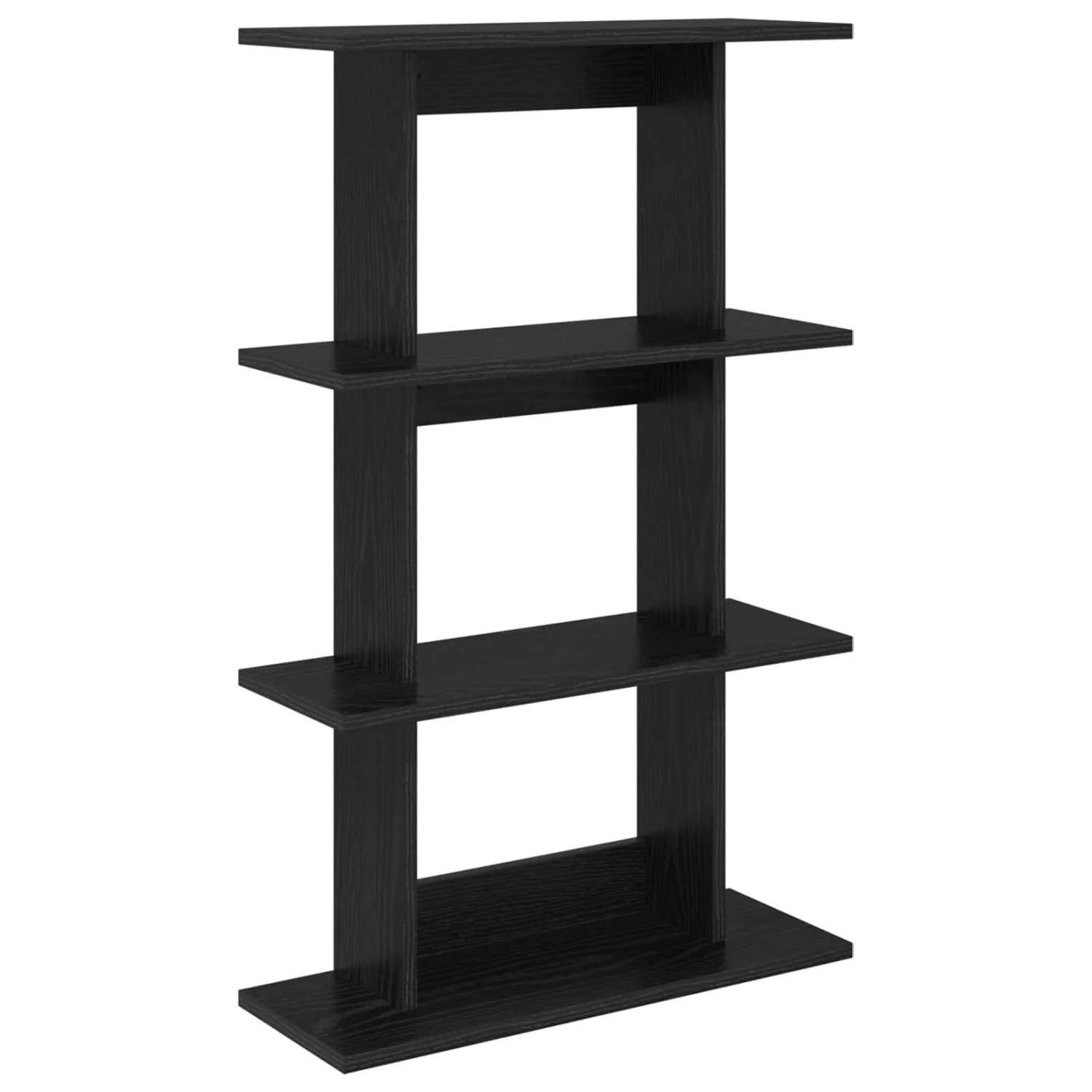 vidaXL Wandregal Wandhalterung Schwarze Eiche 56 x 20 x 90 cm 8012069