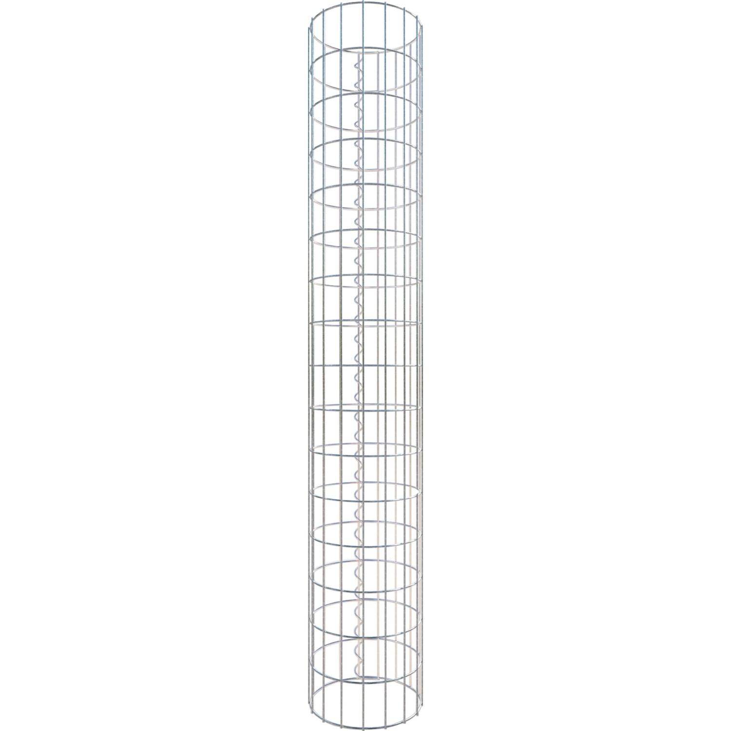 Gabiona Gabionen-Säule rund Ø 27 cm x Höhe 160 cm Maschenweite 5 cm x 10 cm