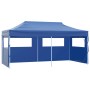 Blaues, faltbares Partyzelt 3x6 m von vidaXL für Gartenpartys & Feste.