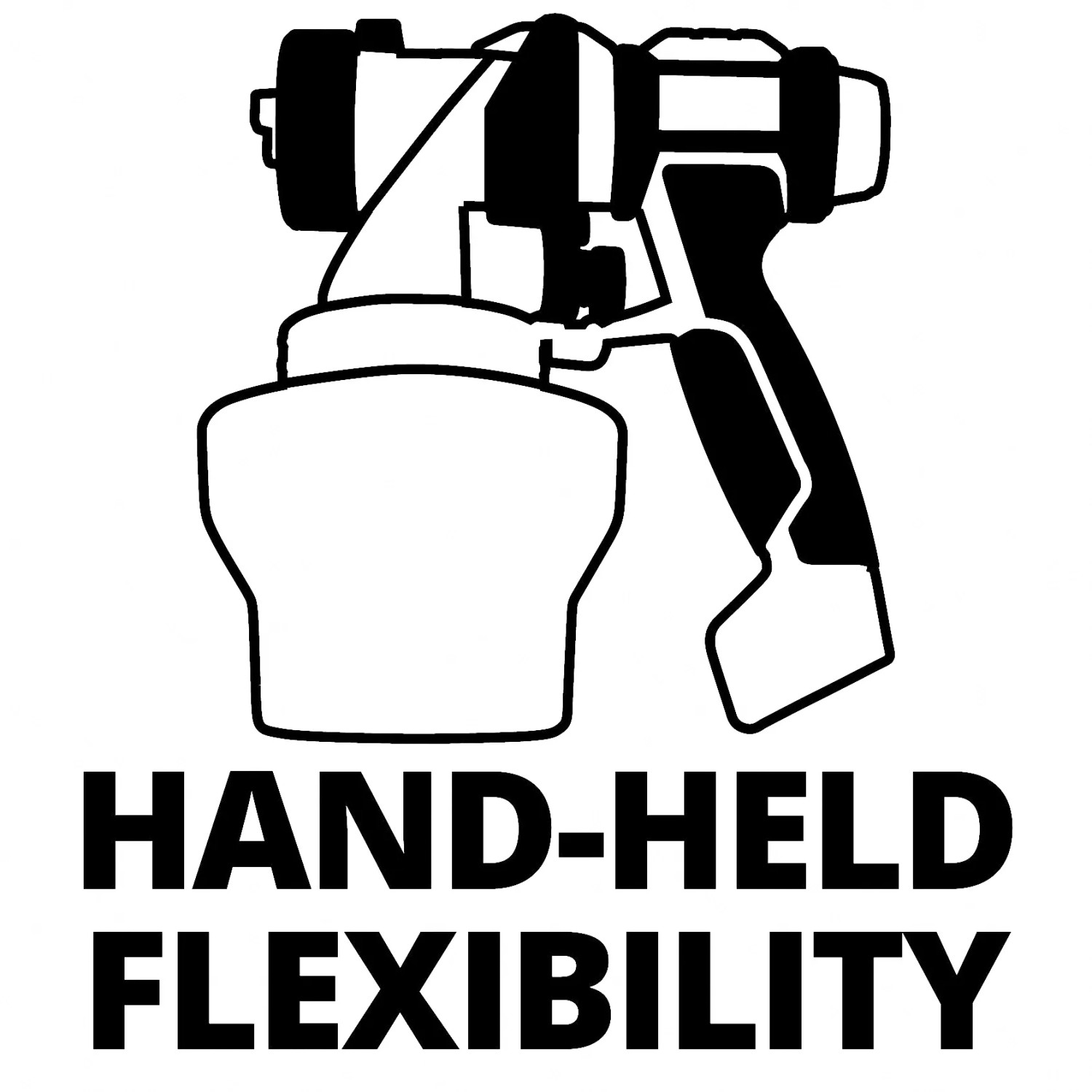 Einhell Akku Airbrush TE-SY 18/90 Li Solo: Farbsprühgerät für flexible Lackierarbeiten.