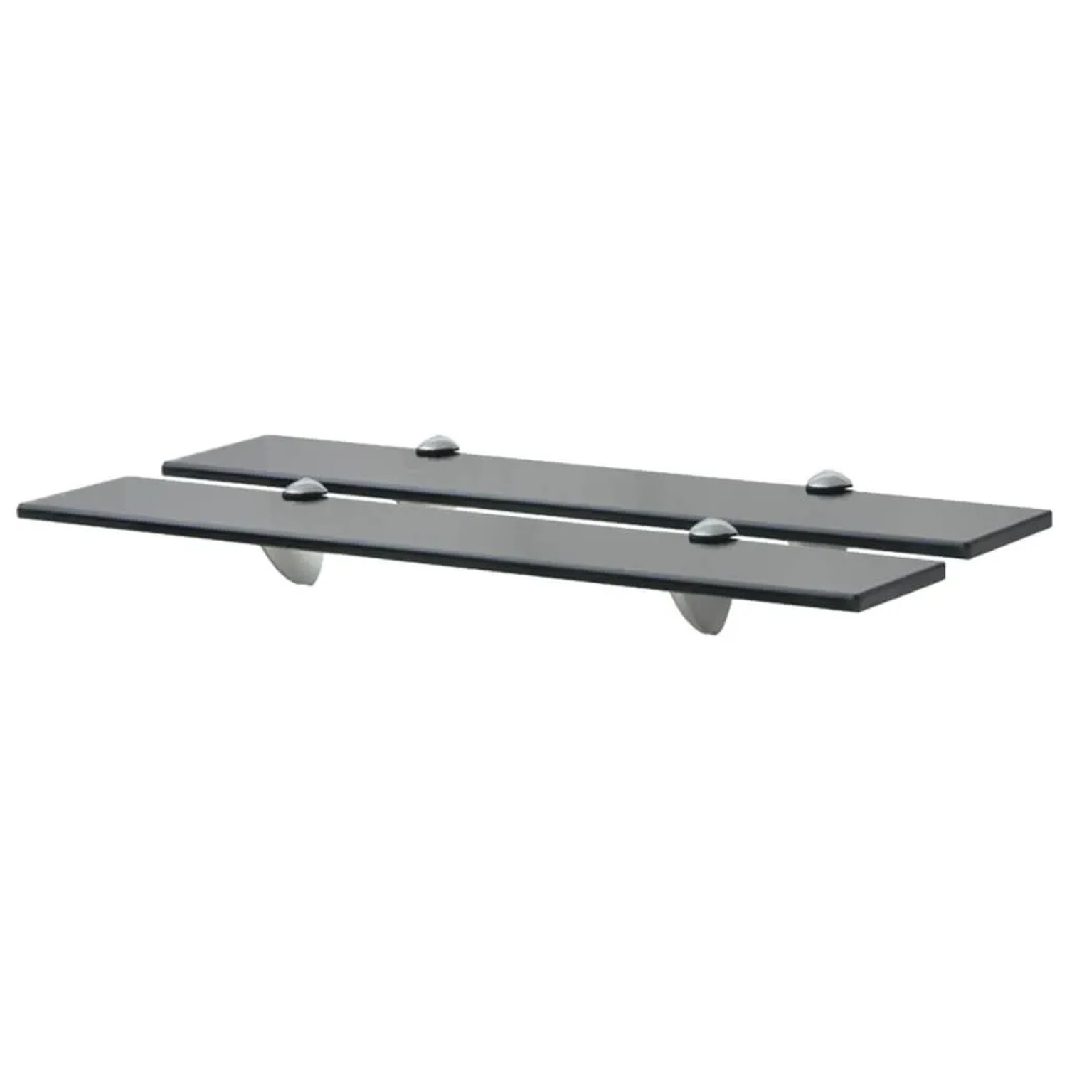 vidaXL Schweberegale 2 Stk Glas 60x20 cm 8 mm 3051529