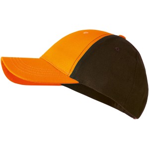 Scheibler Arolla Baseball Cap in Orange-Oliv für Arbeitskleidung, Einheitsgröße.
