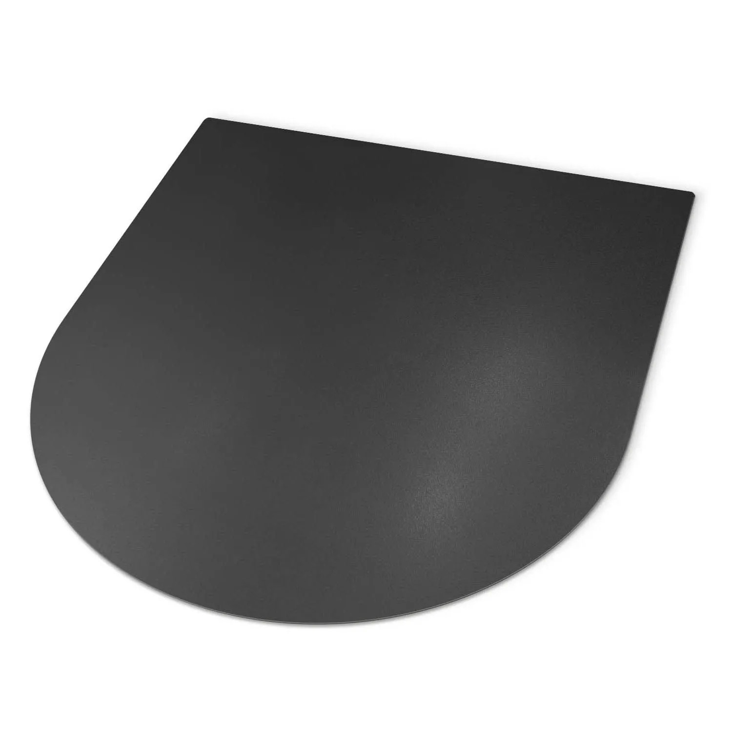 Tulup Bodenplatte Kaminofen Stahl 80 cm x 70 cm Ofenunterlage Metall Kaminplatte Schwarz Matt Kamin Schutzplatte Metall