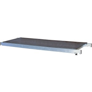 Krause Belagbühne RollTec 1,5 m x 0,6 m für Gerüste, mit rutschfester Plattform.