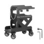 STAHLWERK Schweißwagen aus Stahl, 1,5 mm Wandstärke, mit Rollen und Ketten zur Werkstatteinrichtung.