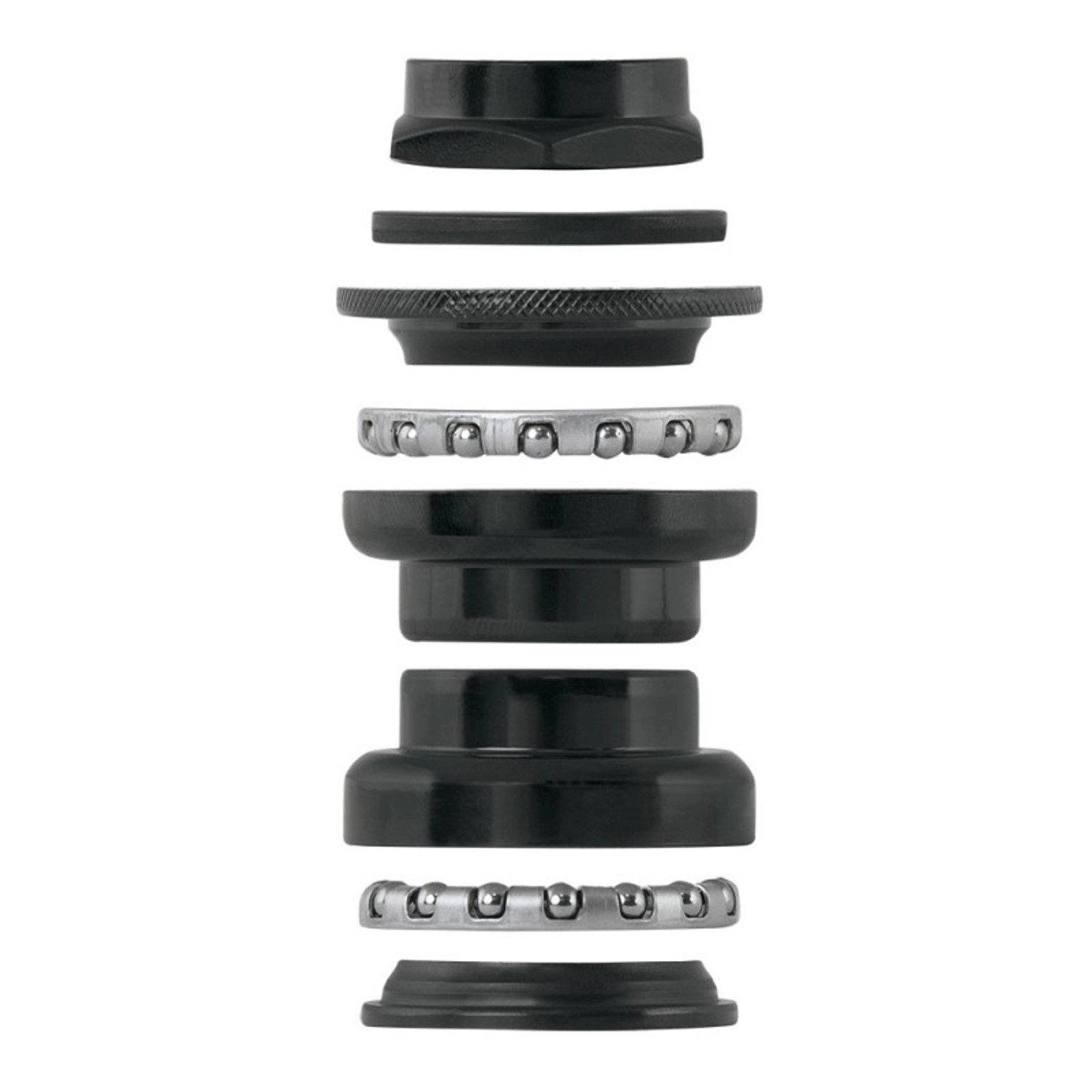 Force Steuersatz mit Gewinde, 22,2mm, 1 Zoll, Stahl, für Fahrräder.