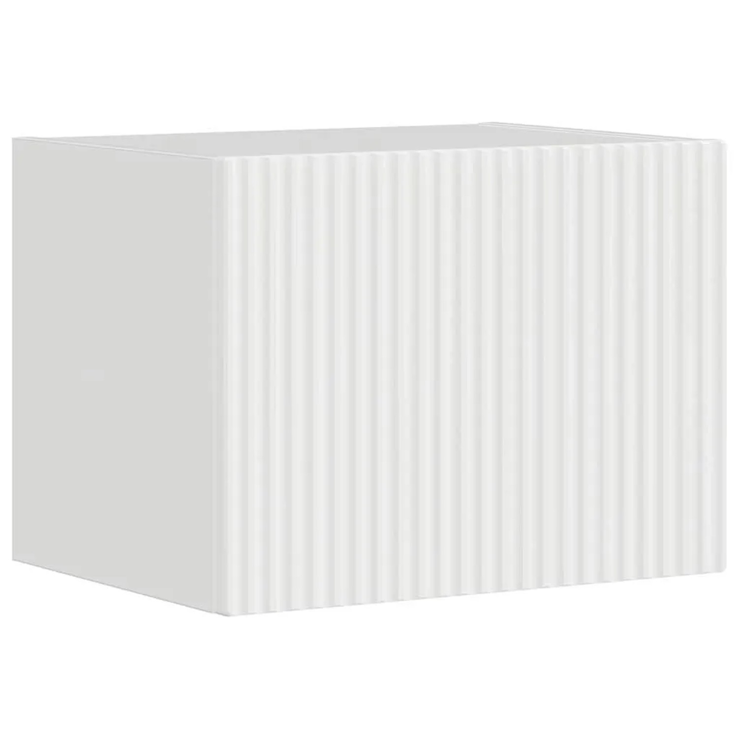 vidaXL TV-Wandschrank Glänzend Weiß 60 x 31 x 29,5 cm Holzwerkstoff 892177