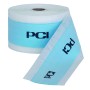 PCI Pecitape 120 Dichtband als Rollenware, blau-weiß für wasserdichte Fugen.