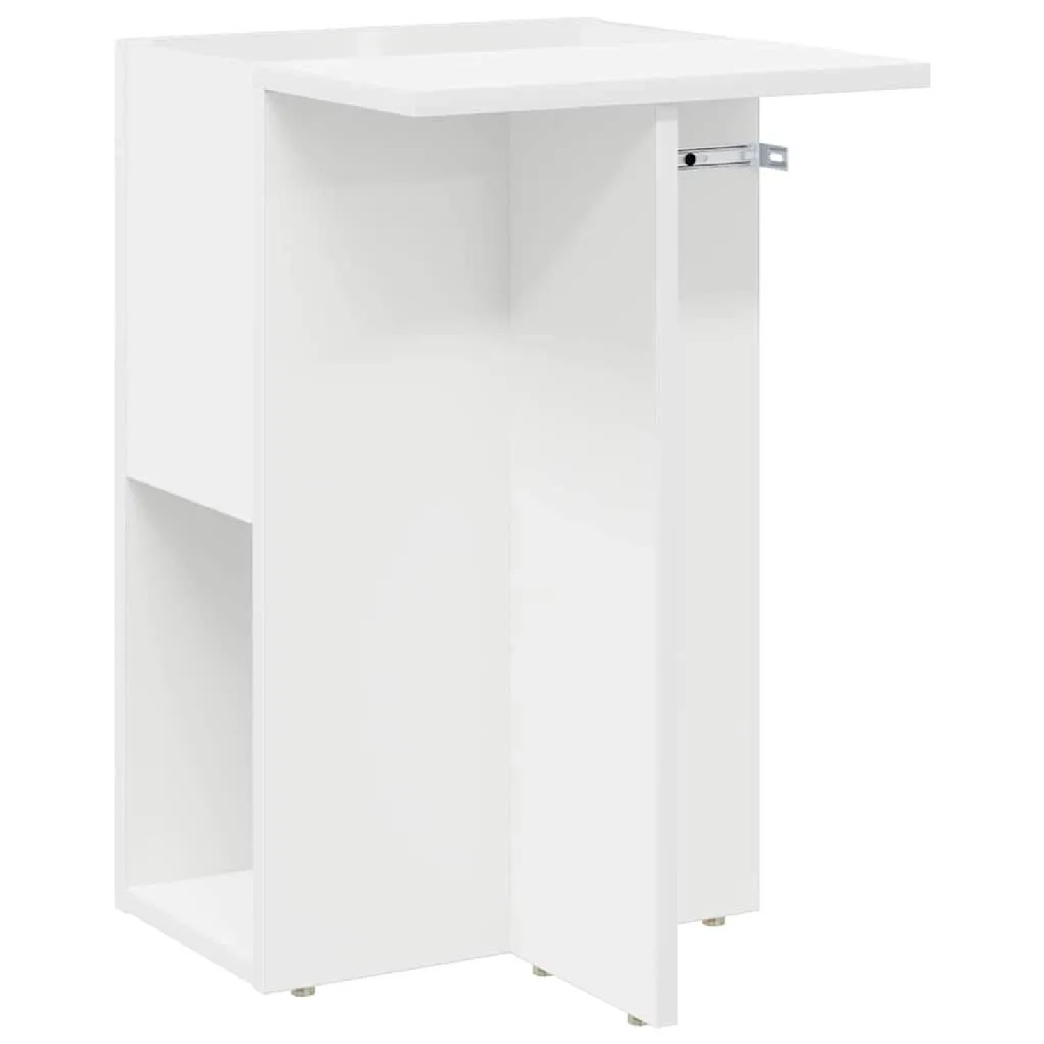 vidaXL Beistelltisch Weiß 35 x 40 x 55 cm Holzwerkstoff 891096