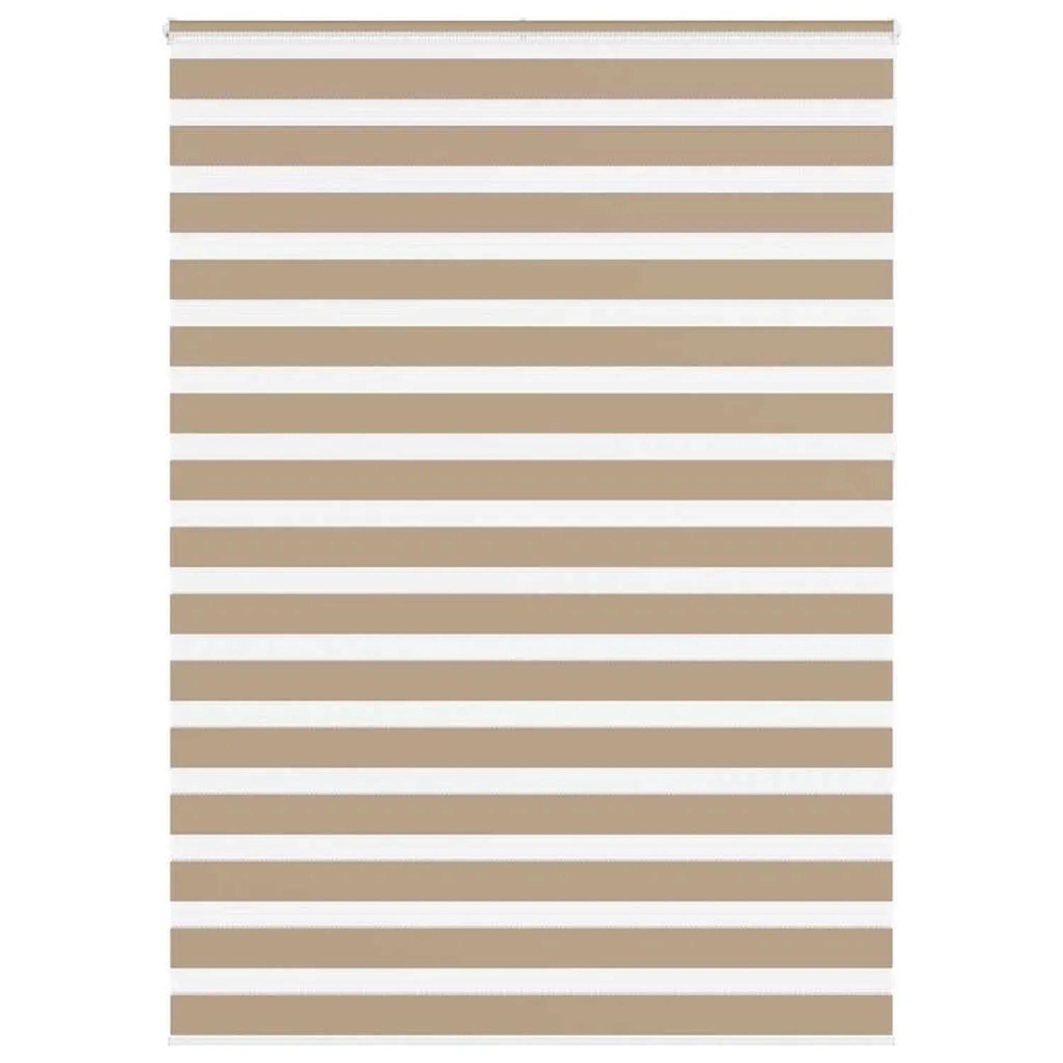 vidaXL Doppelrollo Sandbraun 160x230 cm Stoffbreite 155,9 cm Polyester 4014 günstig online kaufen