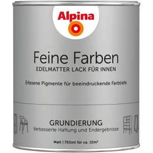 Dose Alpina Feine Farben Lack Grundierung, 750ml, für verbesserte Haftung und Ergebnisse.