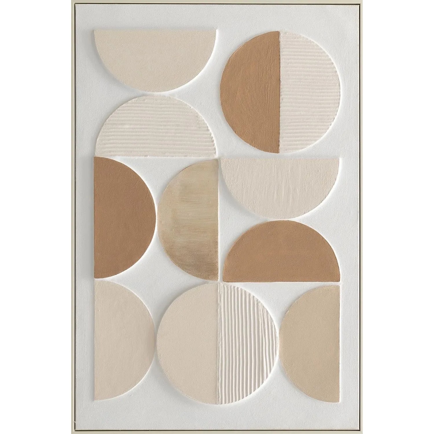 Art Universe Leinwandbild Natural Half Balls 80 x 120 cm