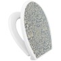 Banjado Familien WC-Sitz mit blauem Ornament Dekor. Klodeckel mit integriertem Kindersitz.