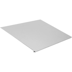 Traufstreifen aus Aluminium, Natur, 250x1000mm, für Dacheindeckung.